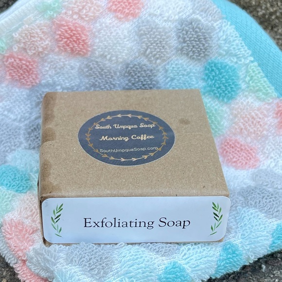 Handmade Coffee Soap Exfoliating Bar Bathroom PNW - Picture 2 of 6